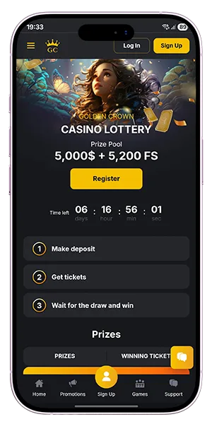 GoldenCrown Casino Free Spins